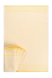 Käterätikute komplekt köögi Foutastic Sevilla 192DCH1681, kollane, 50 x 70 cm, 5 tk