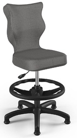 Bērnu krēsls Petit Black MT33 Size 3 HC+F, melna/tumši pelēka, 550 mm x 765 - 895 mm