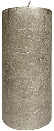 Svece cilindriskas Artman Rustic Metallic, 75 h, 500 g, 150 x 70 mm