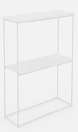 Konsoollaud ADRK Velo, valge, 20 cm x 60 cm x 80 cm