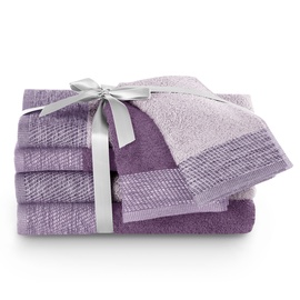 Полотенце AmeliaHome Aria, фиолетовый, 6 шт.