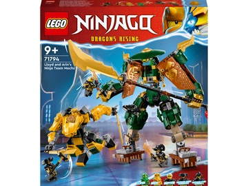 Konstruktor LEGO® NINJAGO® Lloydi ja Arini ninjatiimi robotid 71794, 764 tk