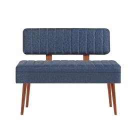 Комплект мебели для гостиной Kalune Design, ореховый/темно-синий