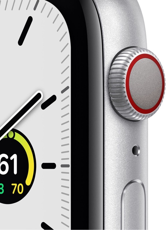 Nutikell Apple Watch SE GPS + Cellular 44mm, hõbe