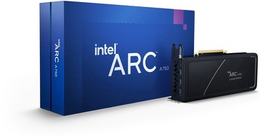 Videokaart Intel Arc A750 21P02J00BA, 8 GB, GDDR6