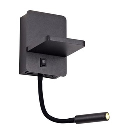 Lampa sienas CristalRecord Rob II, 8 W, LED, 3000 °K