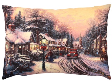 Декоративная подушка Mioli Decor A50905, многоцветный, 48 см x 33 см