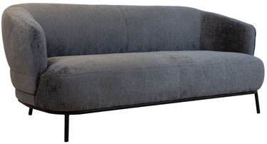 Dīvāns Home4you Gemala, tumši pelēka, 200 x 84 cm x 82 cm