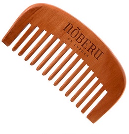 Гребень для бороды Noberu Pear Wood, 97 мм, коричневый