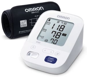 Vererõhumõõtja Omron M3 Comfort + Adapter, Valge