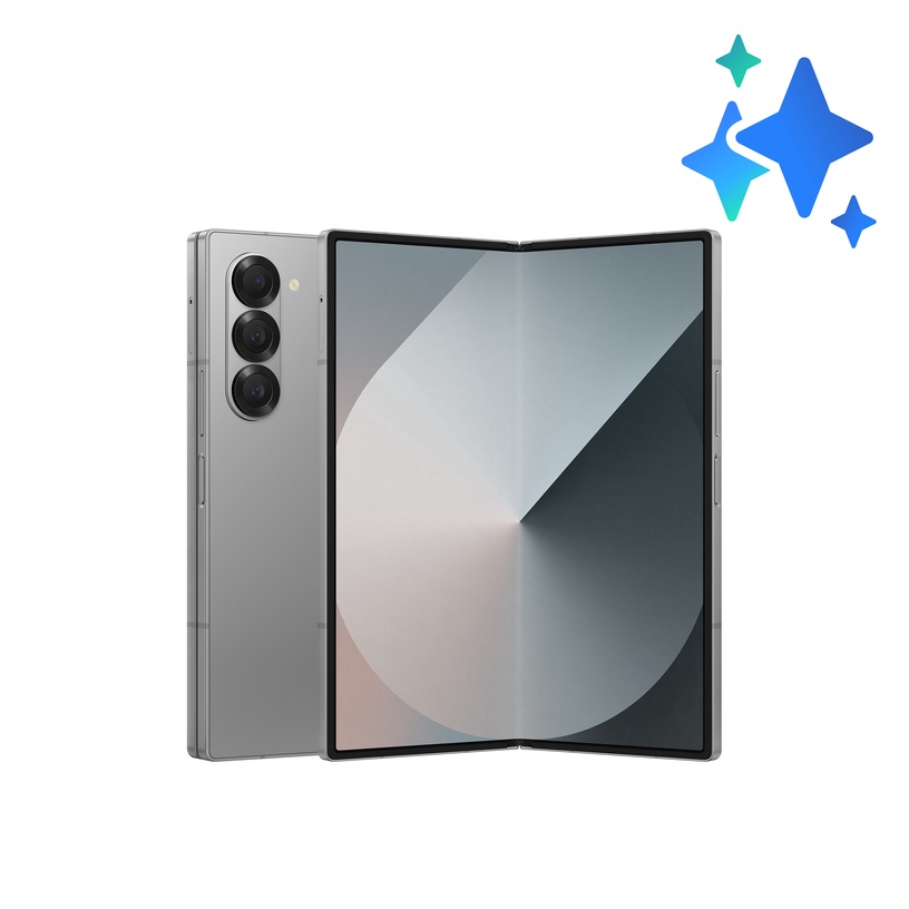 Мобильный телефон Samsung Galaxy Z Fold 6, 512 GB, серебристо-серый, silver shadow