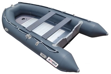 Надувная лодка Amona PM SY-430AL, 430 см x 190 см x 50 см, с фанерным дном