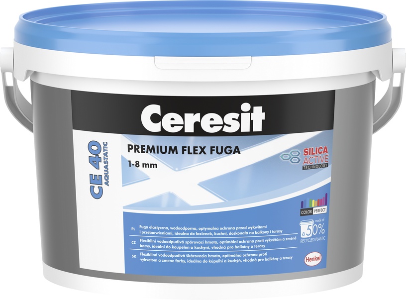 Vuugitäide Ceresit CE40/14 PLATINUM, isoleeriv, hall, 2 kg
