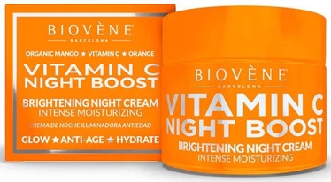 Nakts krēms sievietēm Biovene Vitamin C Night Boost, 50 ml