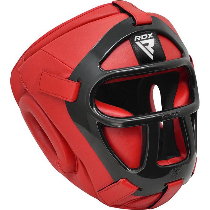 Каска RDX T1F HGR-T1FR-M, черный/красный, M