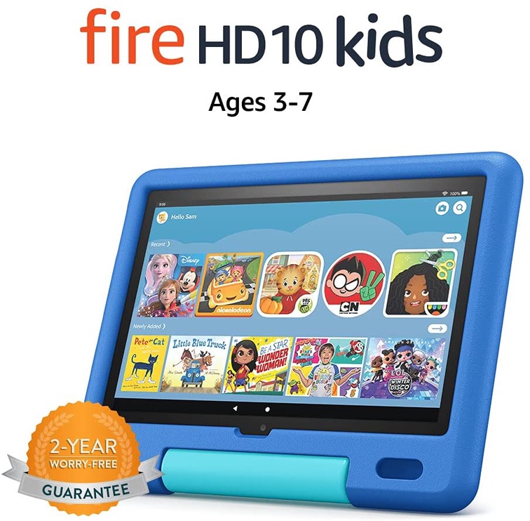 Tahvelarvuti Amazon Fire HD 10 Kids, sinine, 10.1", 3GB/32GB