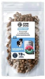 Sausā suņu barība John Dog Good Form, liellopa gaļa/vistas gaļa, 0.12 kg