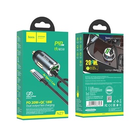 Laadija Hoco NZ7, USB/USB Type-C, 0.047 m, 20 W