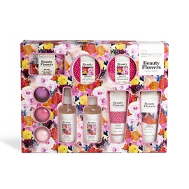 Kehahoolduskomplekt IDC Institute Beauty Flowers, 10 tk