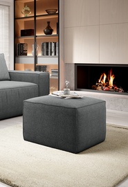 Pufs Silla Vero 5, tumši pelēka, 88 cm x 68 cm x 45 cm