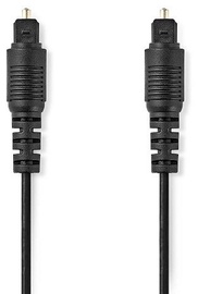 Kabelis Nedis Optical Audio Cable Toslink Male (vyriška), Toslink Male (vyriška), 10 m, juoda