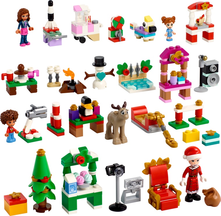 Конструктор LEGO® Friends Новогодний календарь 41706, 312 шт.