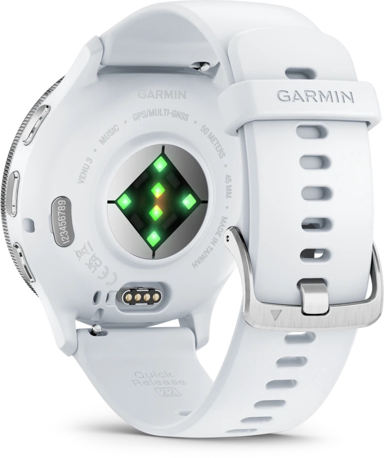 Viedais pulkstenis Garmin Venu 3 010-02784-00, sudraba