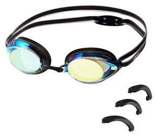 Plaukimo akiniai Nils Aqua Racing NQG230MAF, juoda/įvairių spalvų