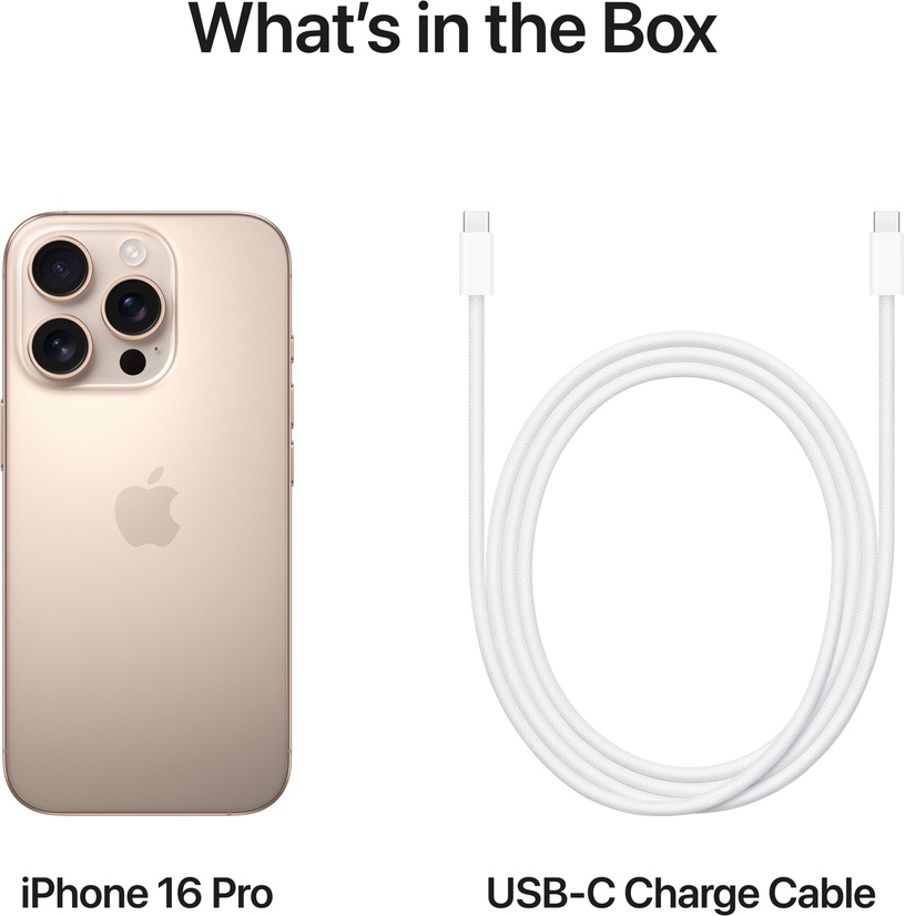 Мобильный телефон Apple iPhone 16 Pro, 1 TB, desert titanium