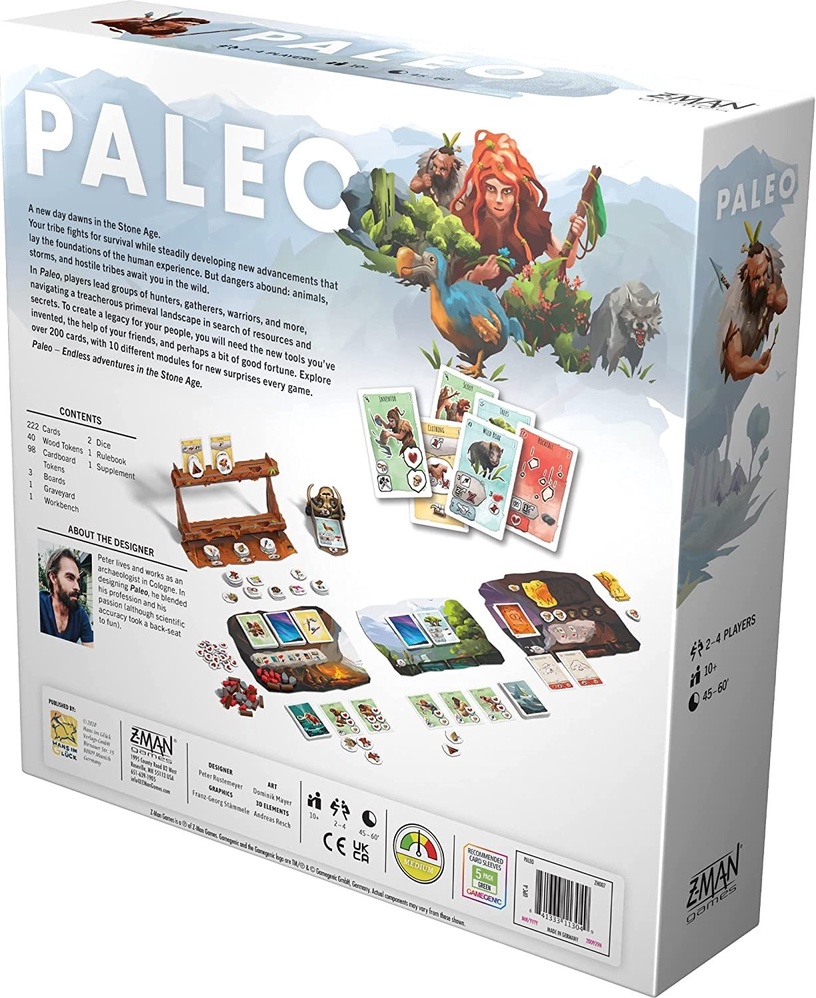 Lauamäng Z-Man Games Paleo, EN