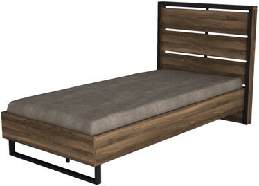 Кровать Kalune Design Lost, 90 x 190 cm, ореховый