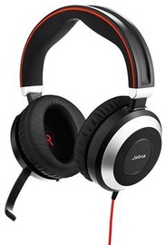 Laidinės ausinės Jabra Evolve 80 MS, juoda