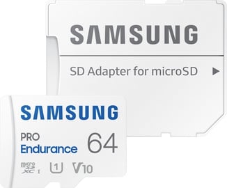 Mälukaart Samsung PRO Endurance, 64 GB