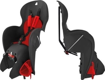 Детское кресло для велосипеда Kross Walaroo, черный/красный, задняя