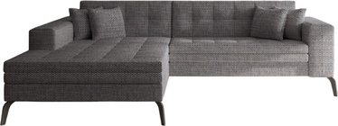 Stūra dīvāns Solange Berlin 01, pelēka, kreisais, 292 x 196 cm x 80 cm