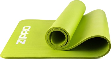 Коврик для фитнеса и йоги Zipro Training Mat NBR, зеленый, 180 см x 60 см x 1 см