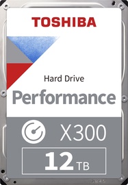 Kietasis diskas (HDD) Toshiba X300 HDWR21CUZSVA, 3.5", 12 TB