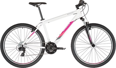 Dviratis kalnų Serious Rockville 20 Lite, 27.5 ", 17" (42 cm) rėmas, baltas/rožinis