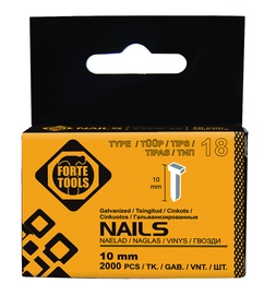 Гвоздики Forte Tools F10/2, 10 мм x 1 мм, 2000 шт.