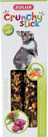 Корм для грызунов Zolux Crunchy Stick Carrot & Beetroot, для кроликов, 0.115 кг