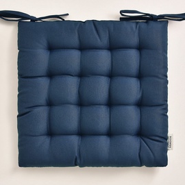 Подушка на стул Room99 Aura, темно-синий, 400 мм x 400 мм