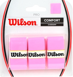 Обмотка Wilson Pro Comfort WRZ4014PK, розовый, 3 шт.