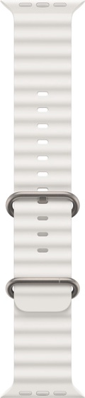 Nutikell Apple Watch Ultra GPS + Cellular, 49mm Titanium Case with White Ocean Band, titaan