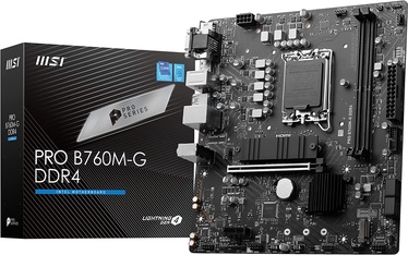 Mātesplate MSI Pro B760m-G DDR4