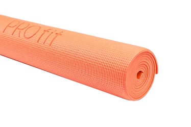 Коврик для фитнеса и йоги PROfit DK 2203, oранжевый, 173 см x 61 см