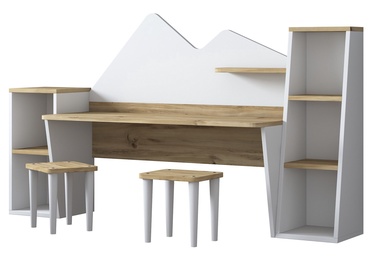 Lastetoa komplekt Kalune Design Set DL101 893RAN2601, valge/tamm