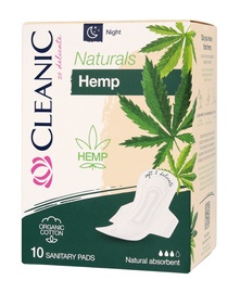 Higiēniskās paketes Cleanic Naturals Hemp Night, 10 gab.