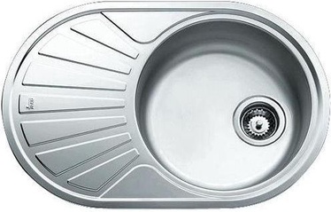 Köögivalamu Teka DR77 1C, roostevaba teras, 500 mm x 770 mm