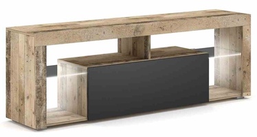 TV-laud Hakano Teneo, pruun/must, 1400 mm x 350 mm x 500 mm