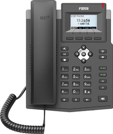 VoIP telefons Fanvil X3S lite, melna